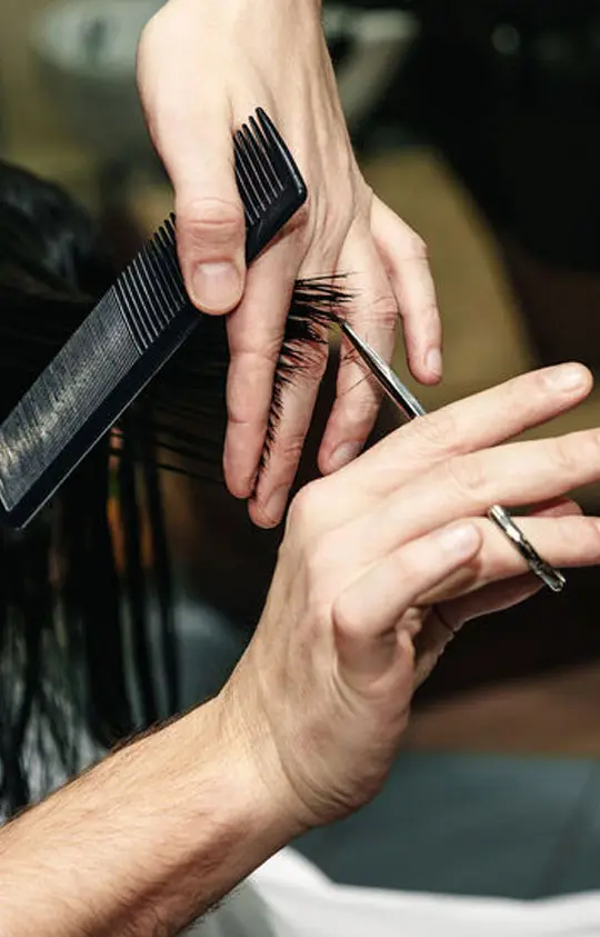 Hair cut at Lebonzz Hairdressers Hastings